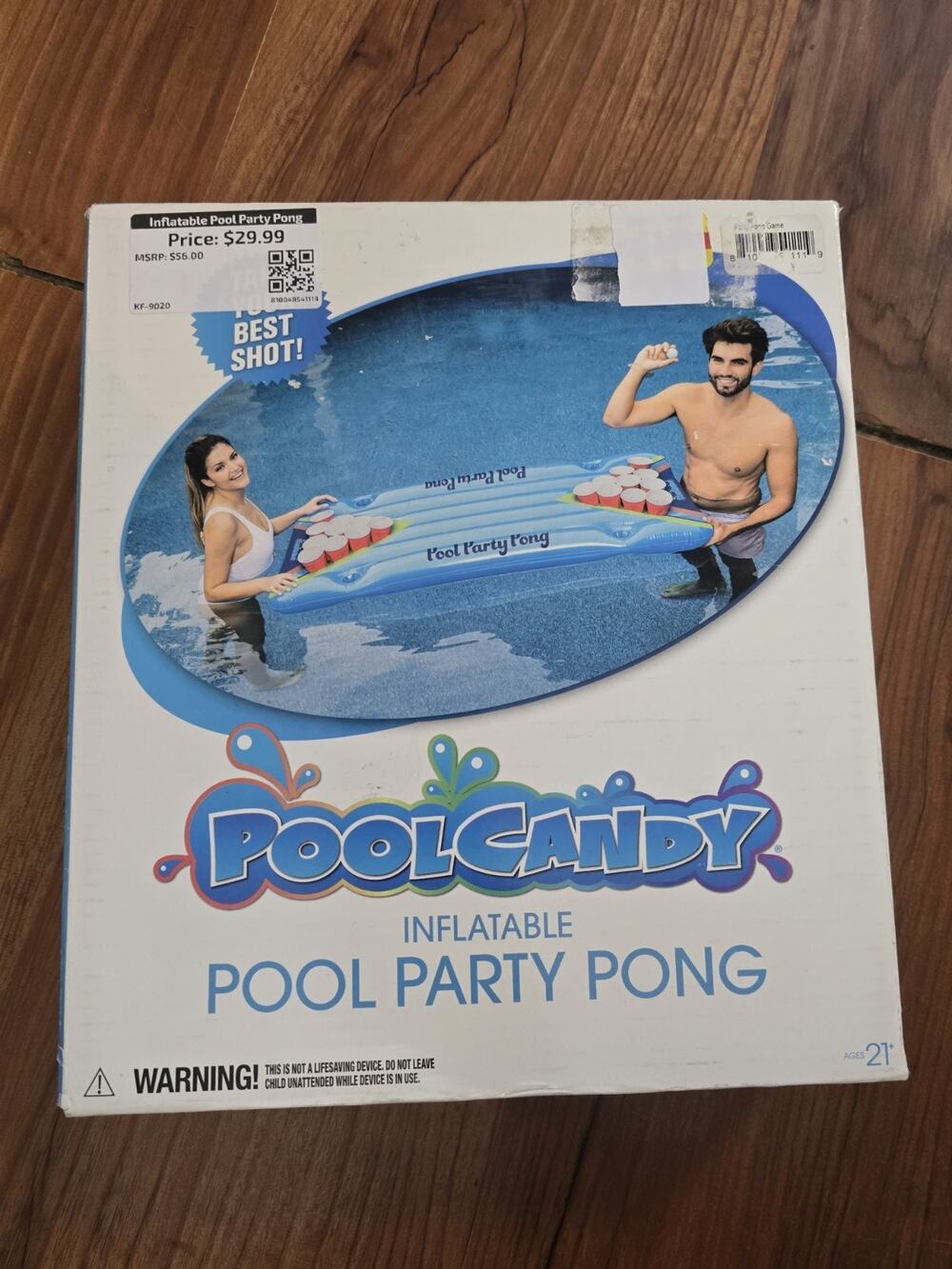 Inflatable Pool Party Ping Pong Game PoolCandy Pool Game S17
